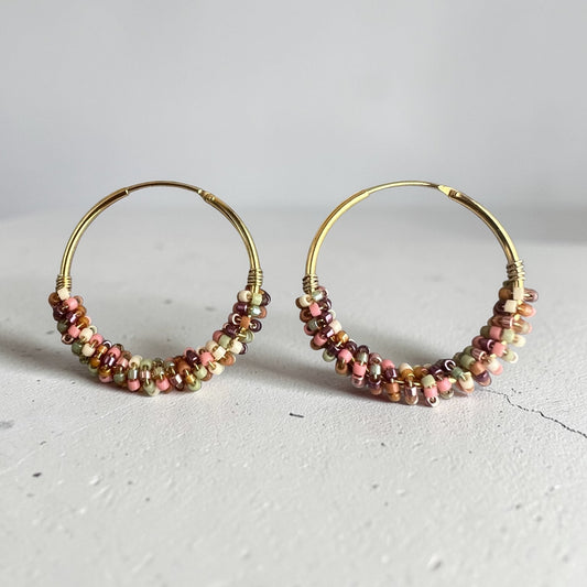 Olivia øreringe, Earth forgyldt