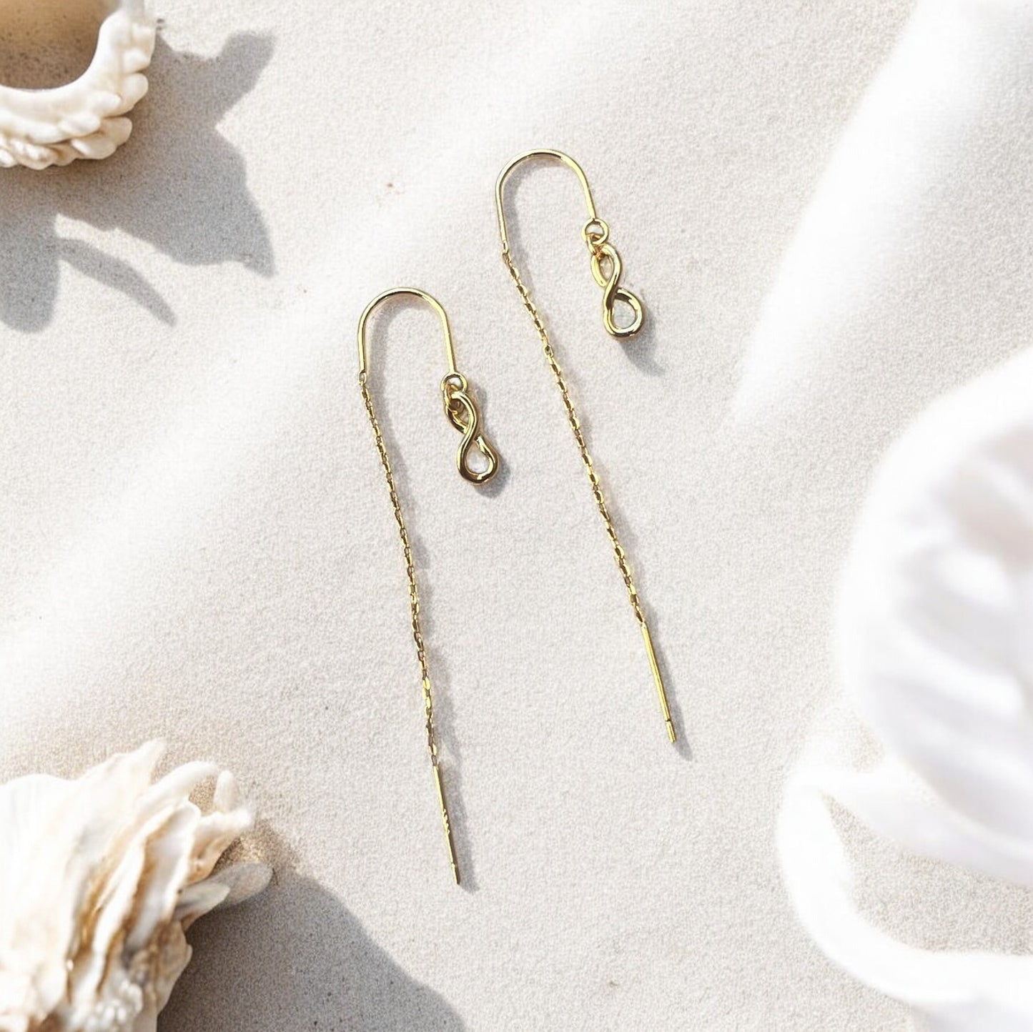 Isabel øreringe, forgyldt