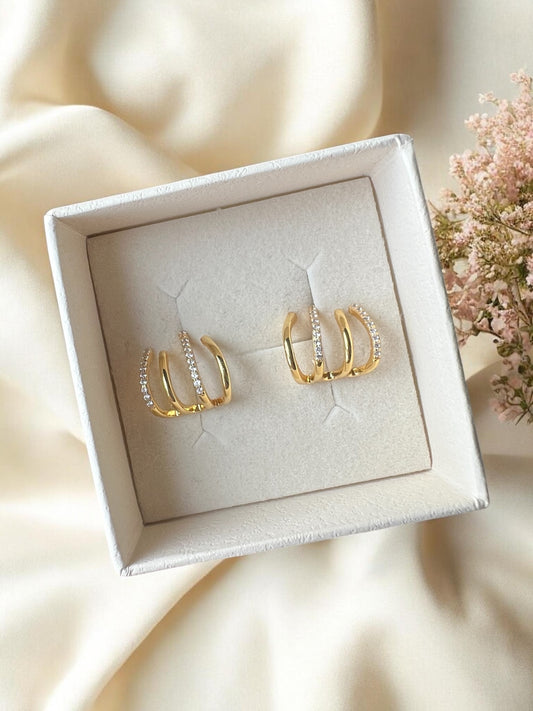 Ellen ørestikker, forgyldt