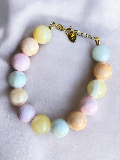 Candy armbånd, forgyldt