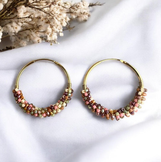 Olivia øreringe, Earth forgyldt