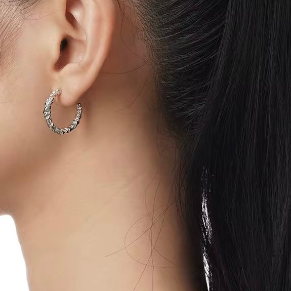 Ines øreringe, sølv