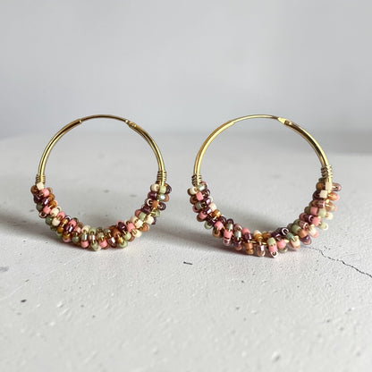 Olivia øreringe, Earth forgyldt