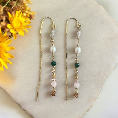 Sara øreringe, forgyldt