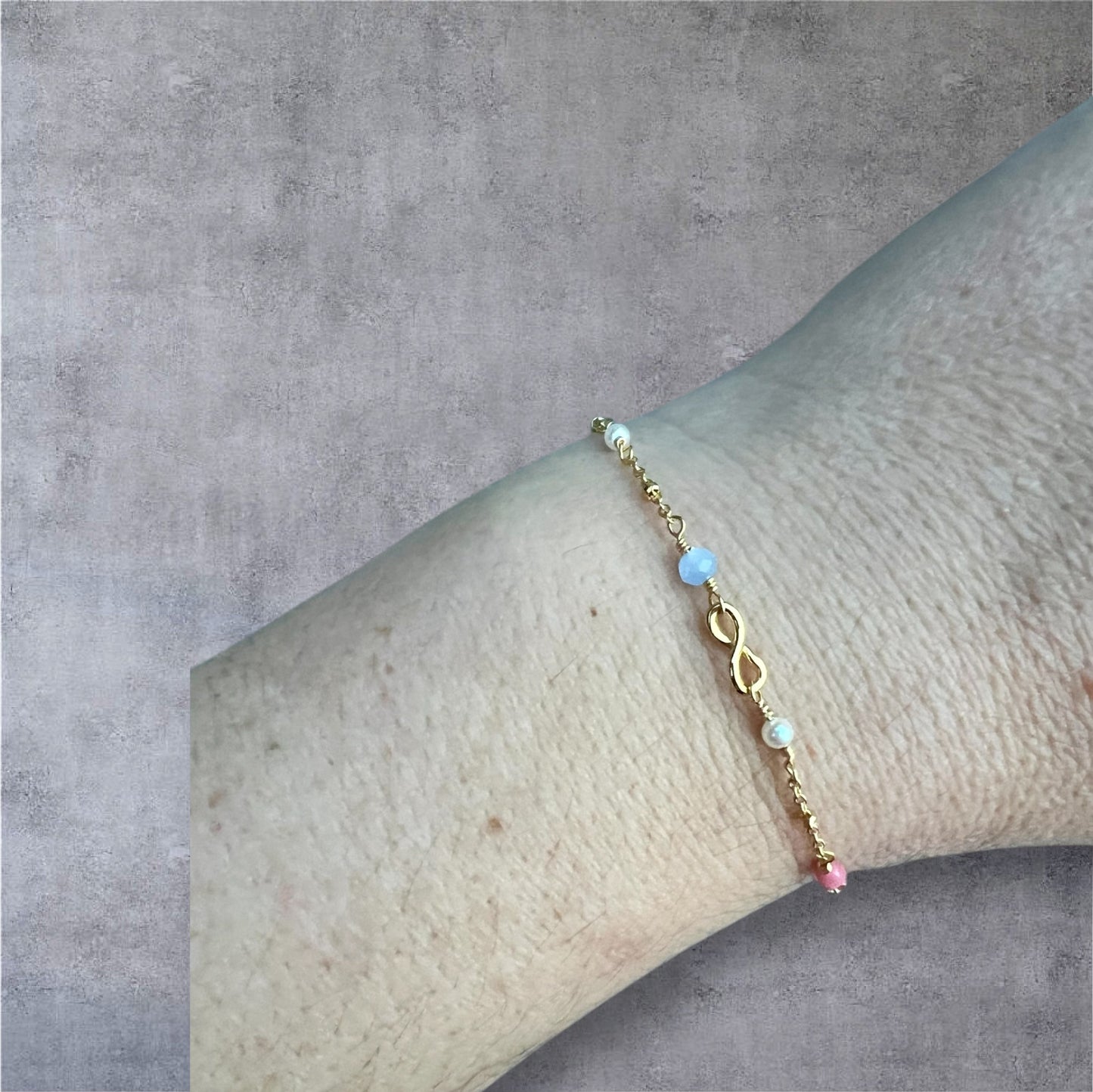 Lærke armbånd, forgyldt