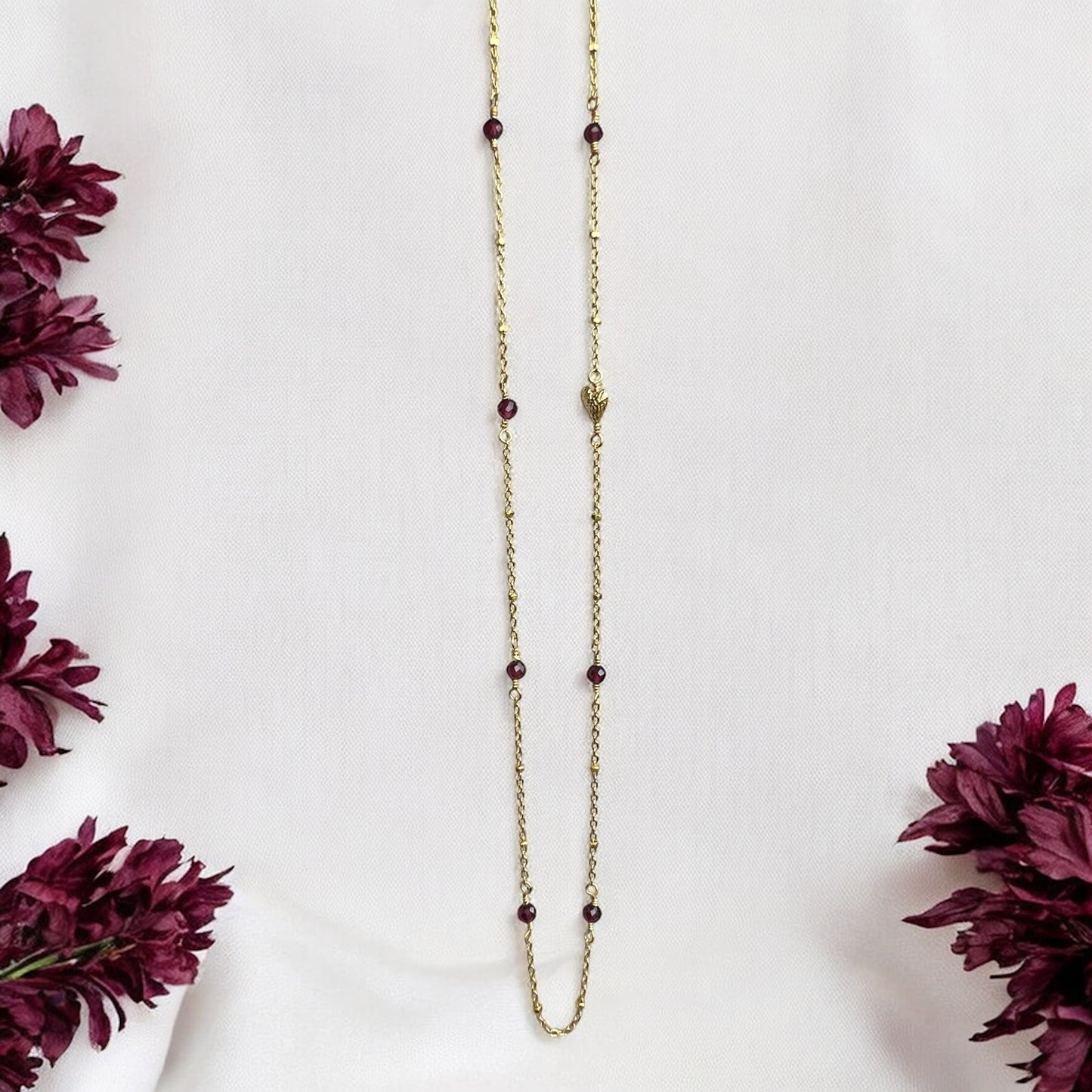 Noelle halskæden, forgyldt