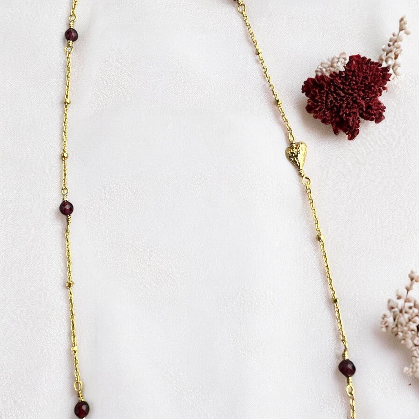 Noelle halskæden, forgyldt