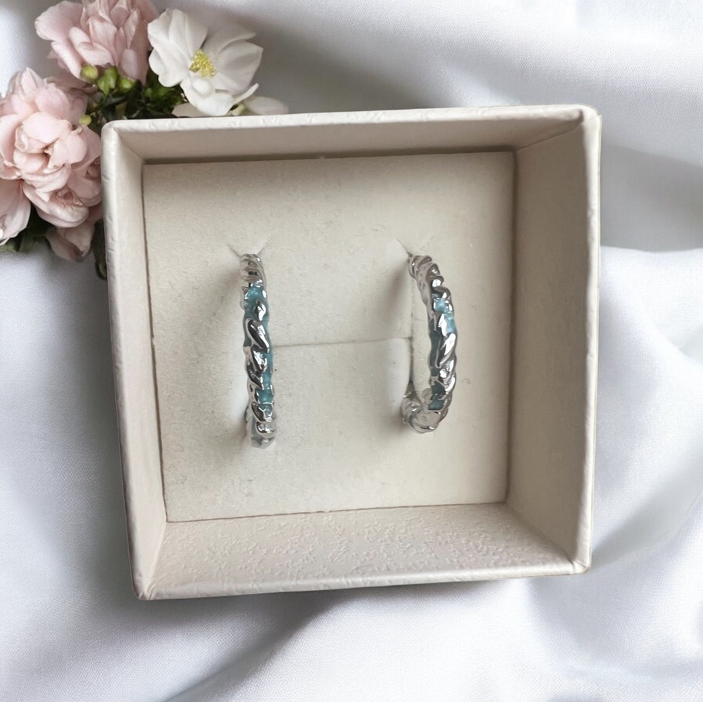 Ines øreringe, sølv