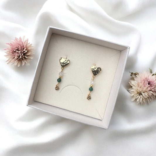 Elin øreringe, forgyldt