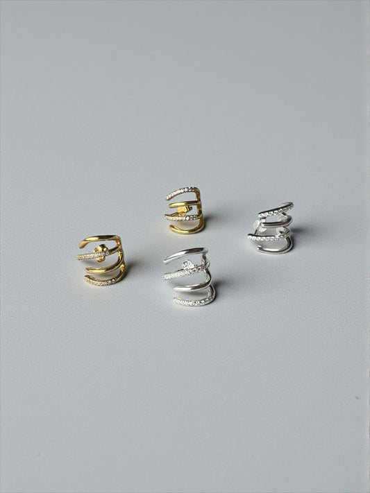 Ellen ørestikker, sølv