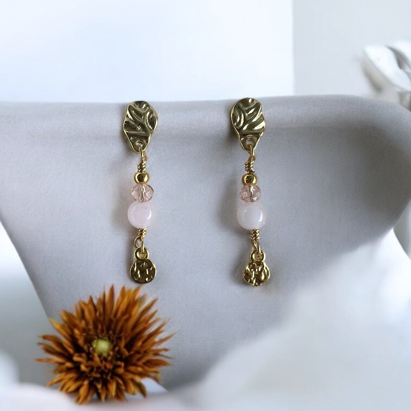 Sine ørestikker, forgyldt