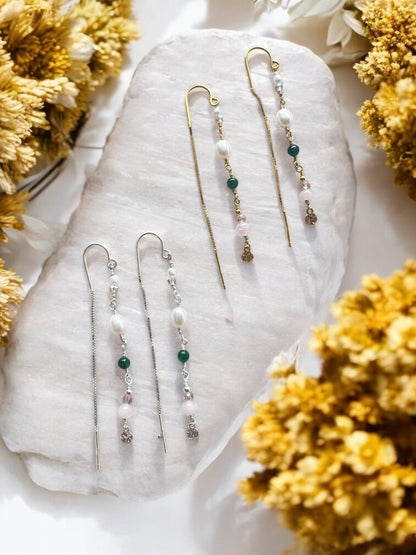 Sara øreringe, forgyldt