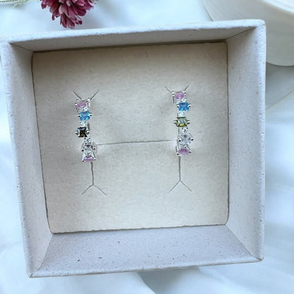 Isabella øreringe, sølv