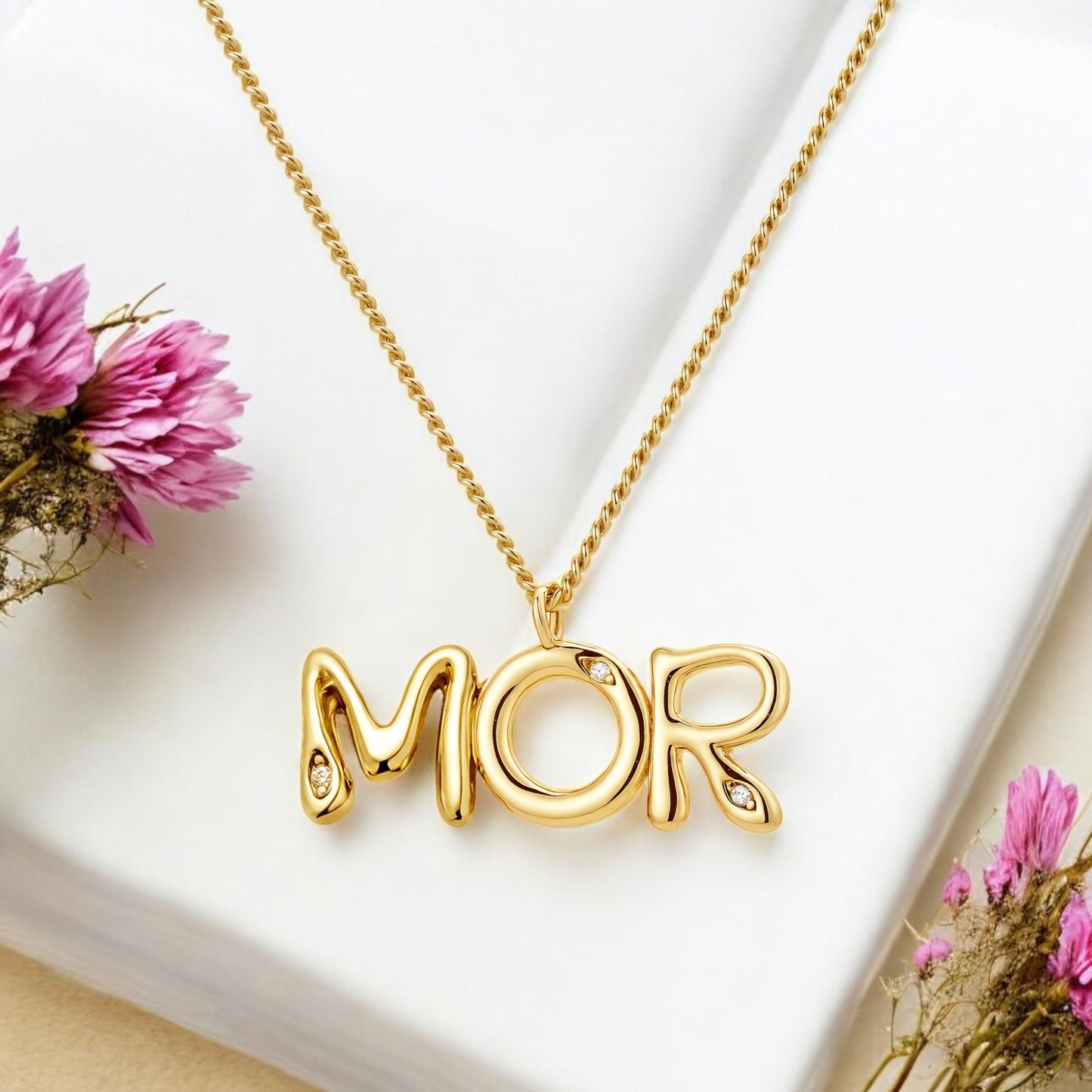 MOR-sæt, halskæde + armbånd