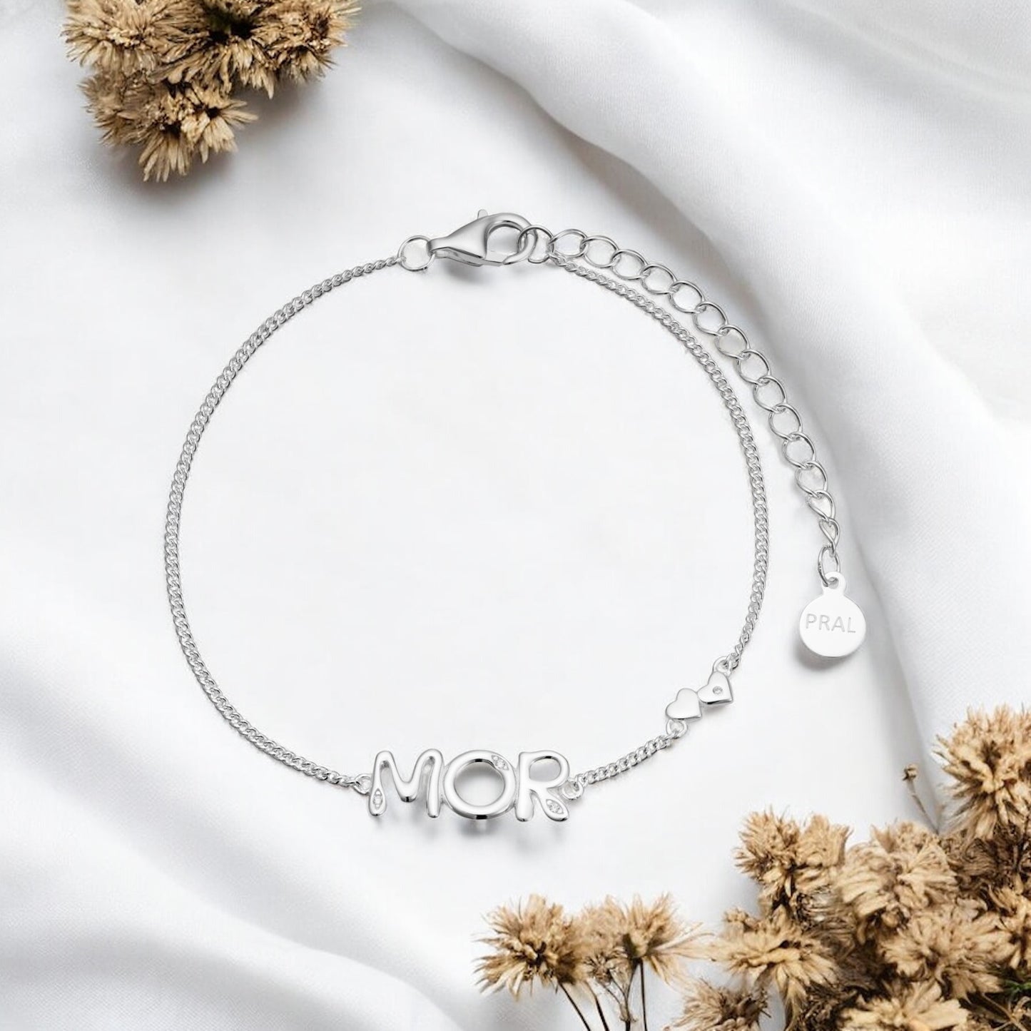 MOR-armbånd, sølv