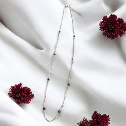 Noelle halskæde, sølv