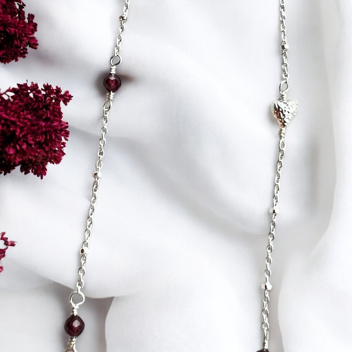 Noelle halskæde, sølv