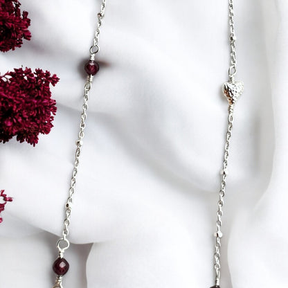 Noelle halskæde, sølv