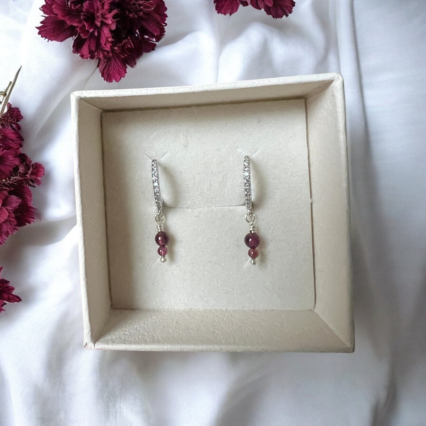 Freja øreringe, sølv